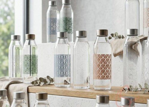 bulk glass water bottles OEM
