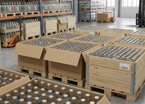 bulk glass water bottles supplier