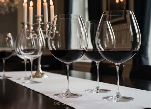 burgundy wine glass OEM