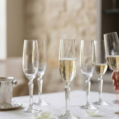 champagne flute glasses