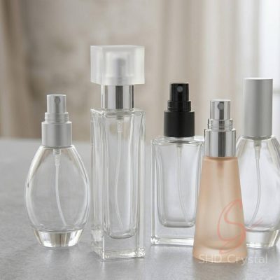 clear cologne bottle OEM