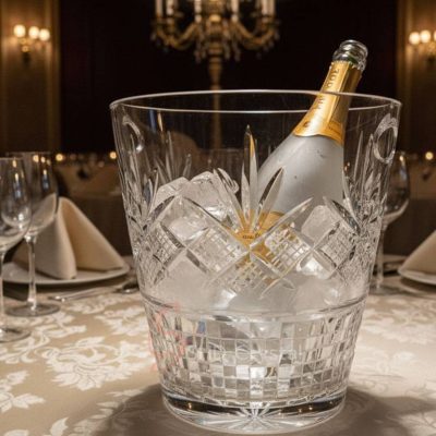 crystal champagne bucket