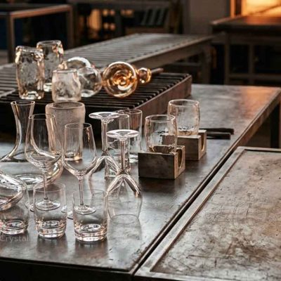 crystal glass annealing process
