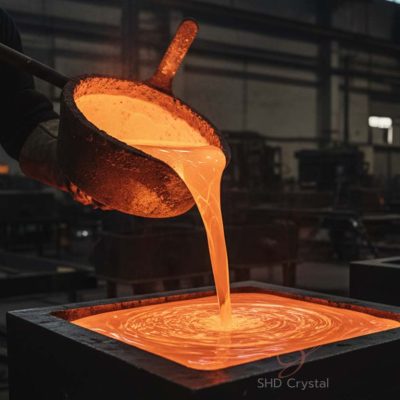 crystal glass casting