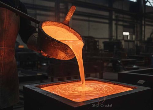 crystal glass casting