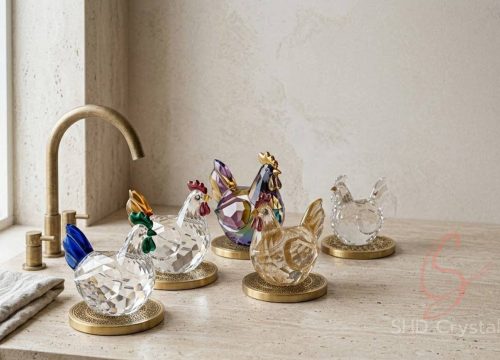 crystal glass chicken ODM
