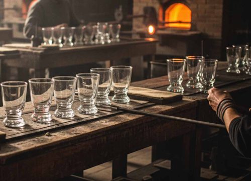 crystal glass cup factory