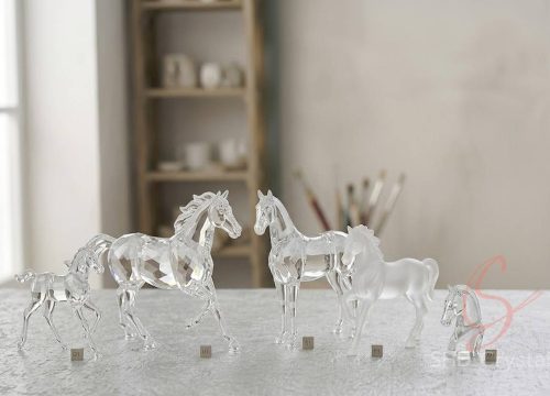 crystal glass horse ODM