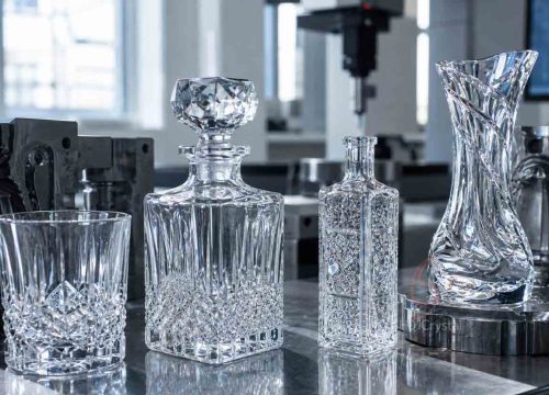 crystal glass molding process