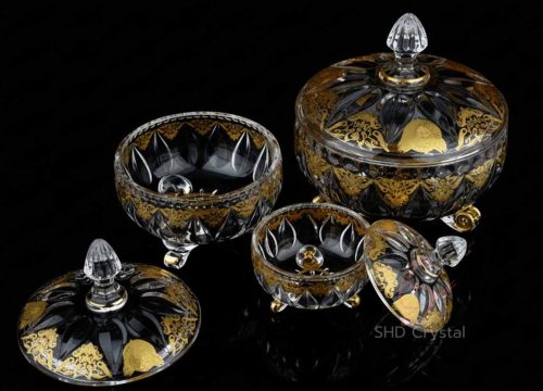 crystal lead glassware