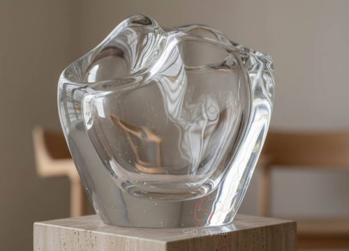custom crystal glass sculpture