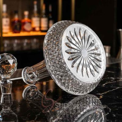 custom crystal glass wineware