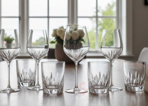 custom crystal glassware
