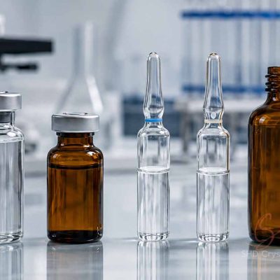 custom glass medicine bottles