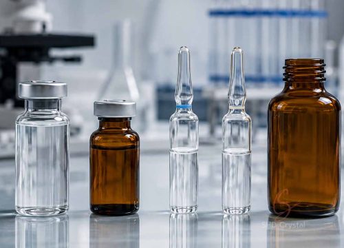 custom glass medicine bottles