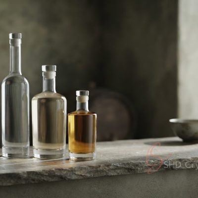 custom liquor bottle production