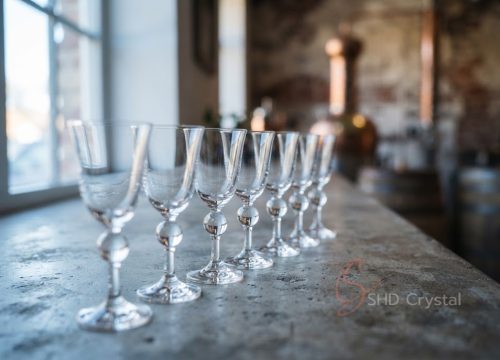 custom shot glass production