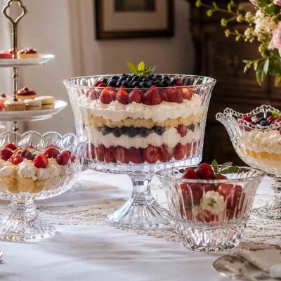 custom trifle bowl
