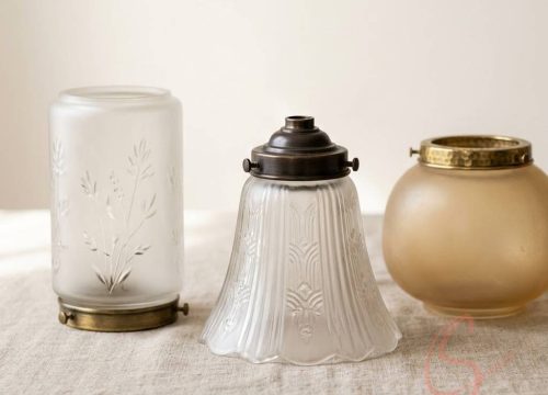 custom vintage glass lamp shades