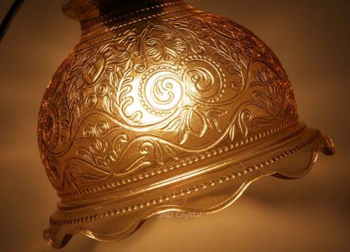 custom vintage glass lampshades
