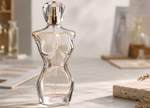 custom woman shaped perfume bottle OEM