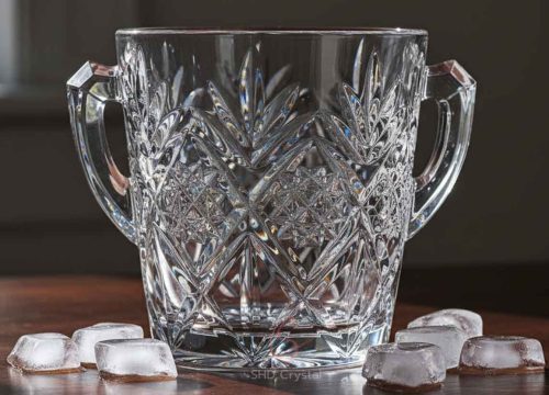 cut crystal ice buckets