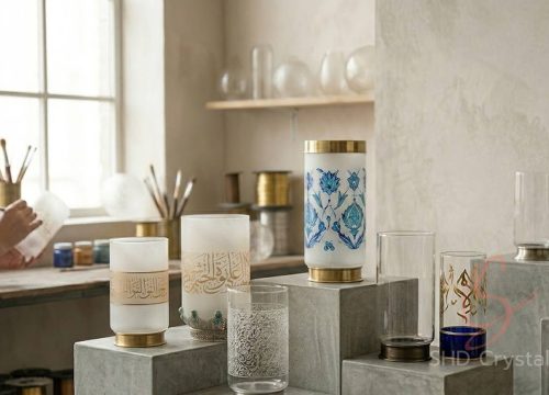 cylindrical glass lamp shades factory