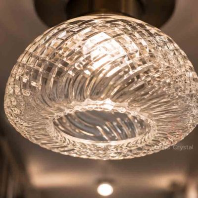decorative glass lighting components