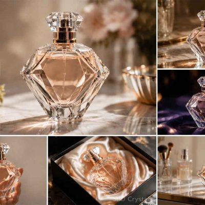 diamond shaped bottle OEM