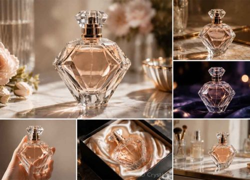 diamond shaped bottle OEM