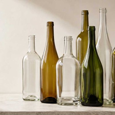 empty wine bottle OEM