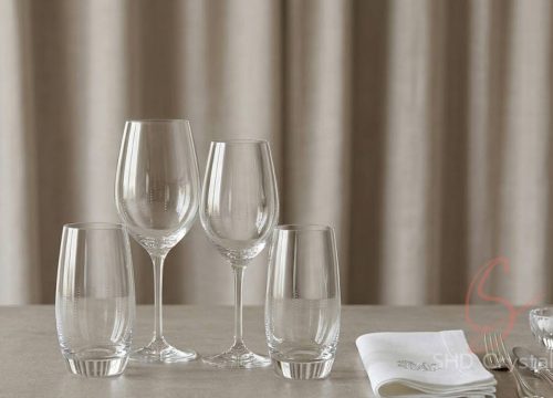 engraved crystal glassware