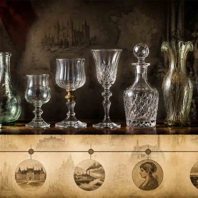 french crystal glass history