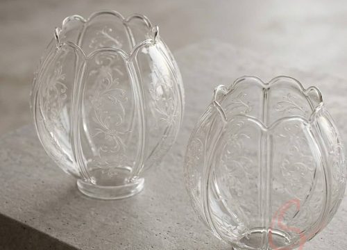 french style glass lamp shades factory
