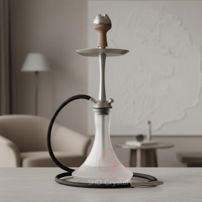 frosted crystal hookah