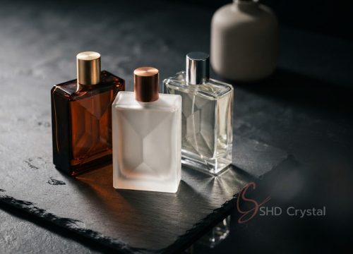 geometric perfume bottle