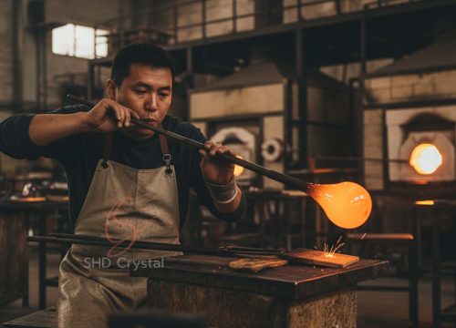 glass blowing factory