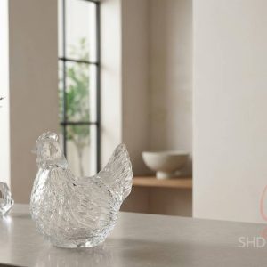 glass design items for fine dining