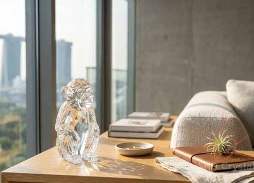 glass figurine sets for corporate