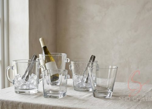 glass ice buckets factory