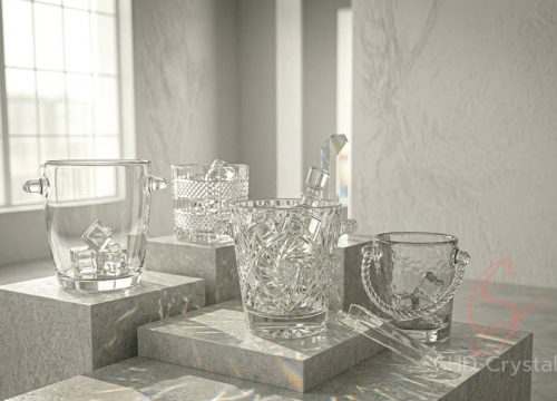 glass ice buckets manufacturers