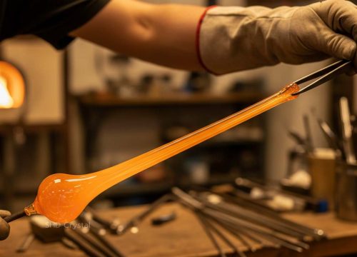 glass pulling process