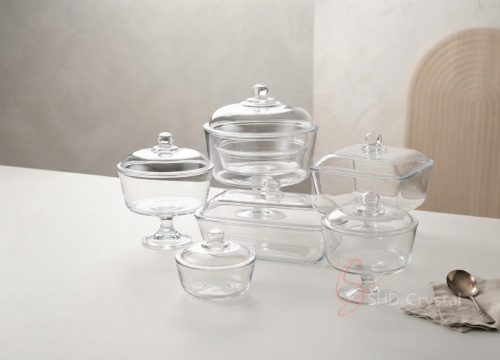 glass serveware factory