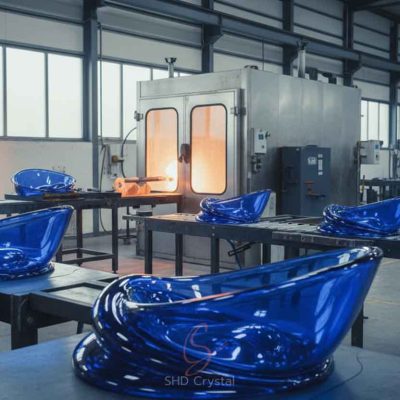 glass sink processing