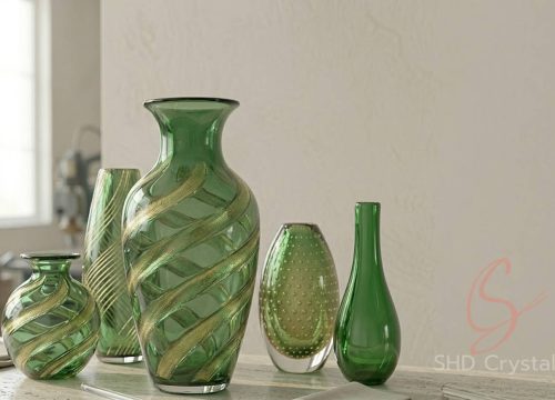 green glass vase manufacturers