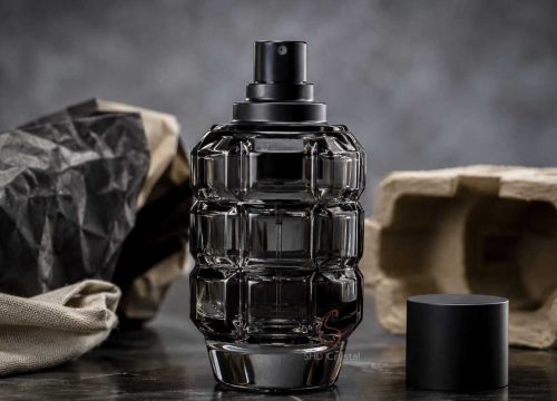 grenade shaped cologne bottle OEM