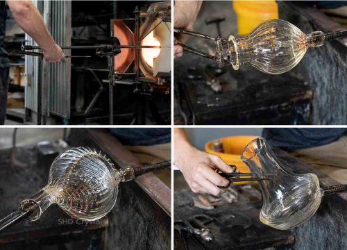 hand blown decanter OEM