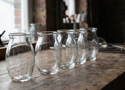 hand blown glass tolerance