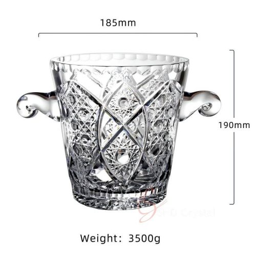Jewel Lattice Crystal Ice Bucket