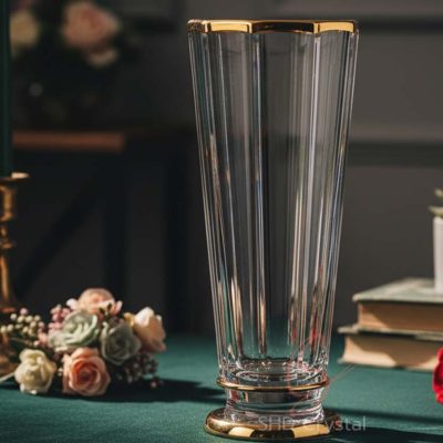 large crystal vase factory